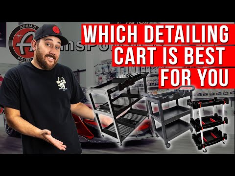 Which Detailing Cart Is Best For You? | Adam's Polishes