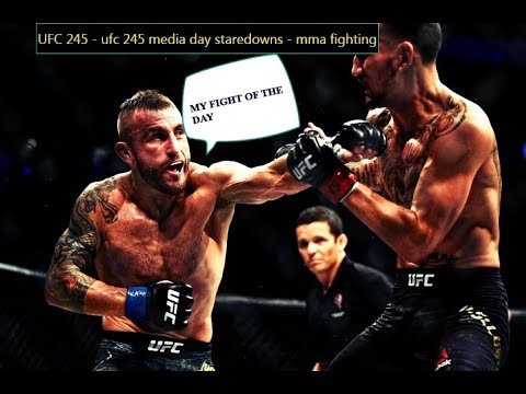 UFC 245 - ufc 245 media day staredowns - mma fighting