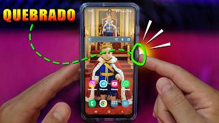 Como ligar a tela do Celular com o botão Power quebrado no celular Samsung