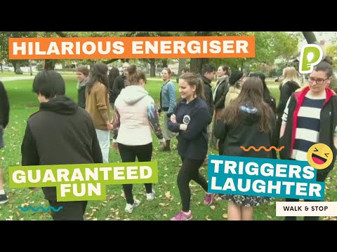 Fun Team-Building Game - Walk & Stop ENERGISER to Inspire Listening & Reflex Skills | playmeo