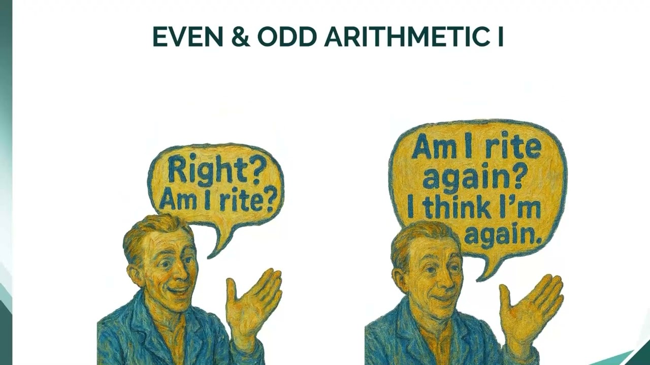 023 - Even & Odd Arithmetic I