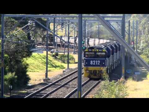 Four 82 CLASS HAULING Coal Train Sutherland Bank  18- 6- 2013