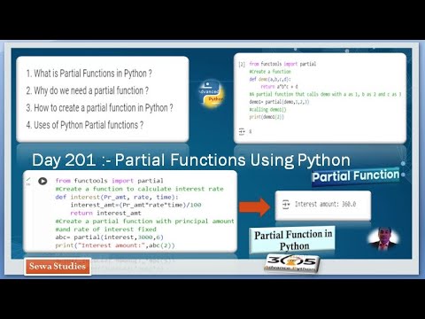 Day 201 Partial Functions Using Python