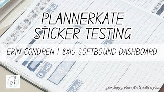 ERIN CONDREN 8X10 SOFTBOUND | WHICH STICKERS WORK?!