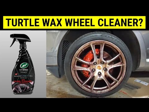 Turtle Wax Rapid Decon Wheel Cleaner & Iron Remover Review (How To Clean Wheels DIY Tutorial)