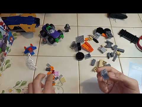 LEGO Hulk VS Rhino Truck Showdown COMPLETE BUILD