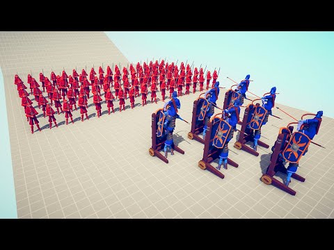 10x SECRET RANGED vs 50x MELEE UNIT Part 1 | TABS - Totally Accurate Battle Simulator
