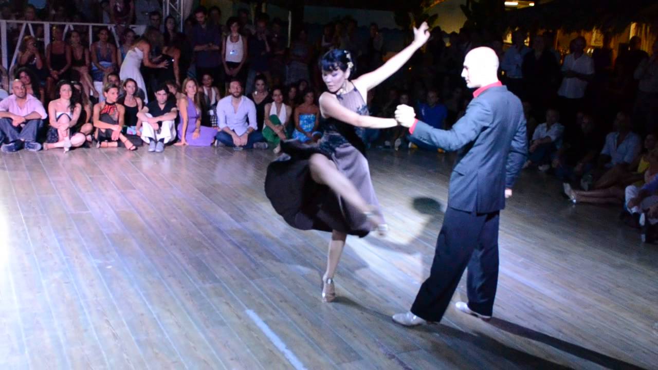 Javier Antar-Kara Wenham, "Flores negras", Salerno tango festival-2013,