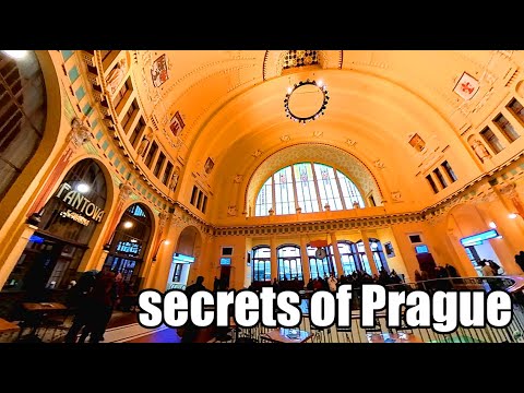 Prague New Town Walk → Main Station, Wenceslas Square, Art Nouveau Icons | Short Walking Tour (2026)