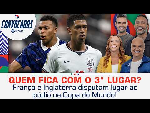É RETA FINAL! BECHLER, TAYNAH, VSR E HENNING ANALISAM FRANÇA E INGLATERRA PELA DISPUTA DO 3º LUGAR!