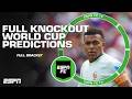 Predicting EVERY World Cup Knockout Game Who Will Reach The 2026 Final ESPN FC