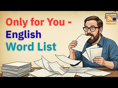 How to Find the 300 Essential Words for Fluent English | English Podcast for Beginners