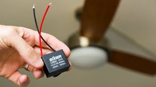 Ceiling Fan Speed Problem Solved / How To Repalce the Capacitor