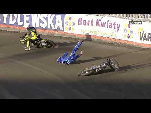 WYPADEK DANIELA KACZMARKA w MECZU Orzeł Łódź   Psż Poznań