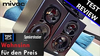 Mivoc HM5 günstige Lautsprecher und Mivoc HA200 BT Verstärker für Hi-Fi Einstieg.