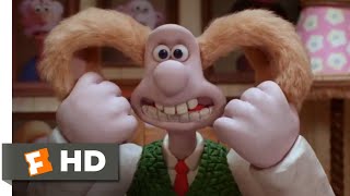 Wallace & Gromit: The Curse of the Were-Rabbit (2005) - Brain Swap Scene (6/10) | Movieclips
