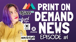 Print on Demand News #1 - Pajama Sets, Zazzle Game Changing Update & More!