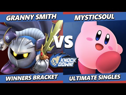 Knockdown 76  - Granny Smith (Meta Knight) Vs. MysticSoul (Ness, Kirby) Smash Ultimate - SSBU
