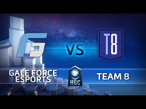 HGC NA Phase 1 - Game 1 - Gale Force Esports vs Team 8