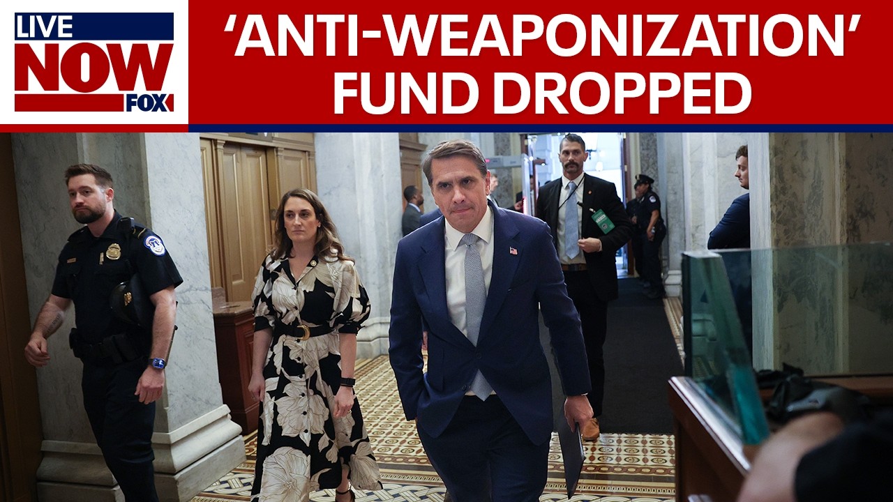 DOJ dropping plans for 'anti-weaponization fund'