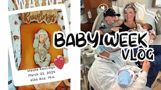 Maternity Leave Week 1 & Birth  Vlog