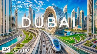 Dubai 8K Ultra HD 🌆 Futuristic Skyline, Luxury Resorts & Golden Desert Landscapes at Sunset
