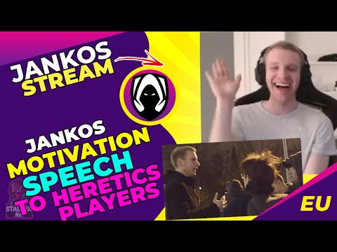 Jankos Doing Motivational Speech For Heretics in YamatoCannon Style 👀