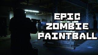 preview picture of video 'Paintball Ultimate Zombie Big Game in Abandoned Warehouse'