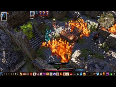 Divinity Original Sin 2: Tactician Solo (No Lone Wolf/Glass Cannon) Burning Skeletons