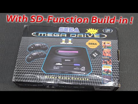 Sega Megadrive II from Ali-Express has SD Function ! 😨