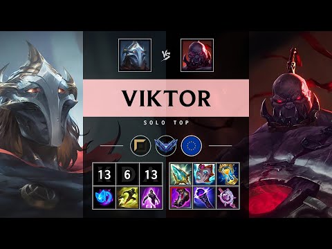Viktor Top vs Sion - EUW Diamond Patch 25.12