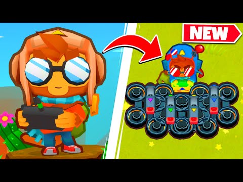 NEW Flying Hero - Etienne is INSANE! (Bloons TD Battles 2)