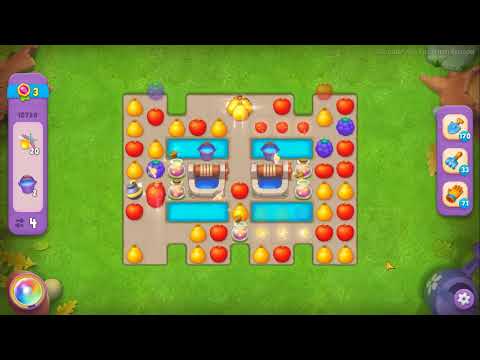 Gardenscapes Level 10758 (Super Hard) No Boosters