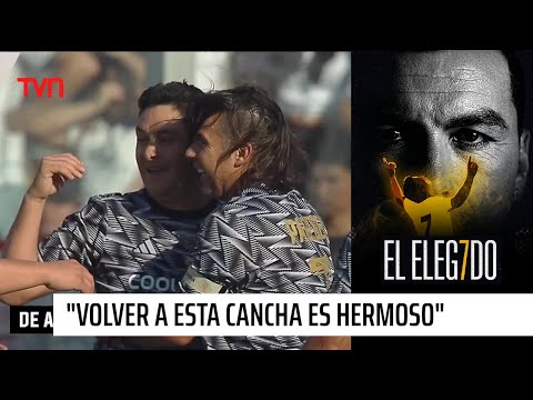 Ezequiel Miralles en la despedida de Esteban Paredes: "Volver a esta cancha es hermoso"