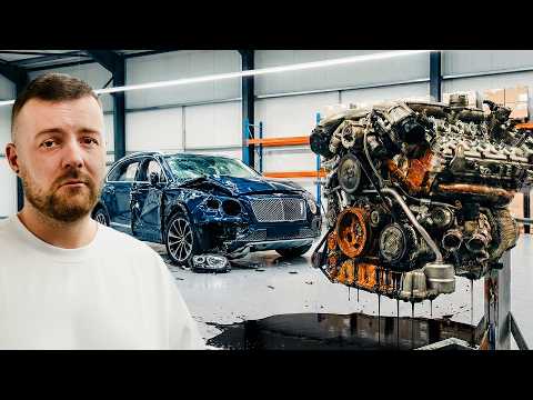 I LOST £30,000 INSTANTLY ON A DESTROYED BENTLEY WITH A SCRAP ENGINE