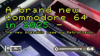 A brand new C64 in 2025 - New C64 breadbin case from RF #pcbway  #commodore64 #commodore #c64case