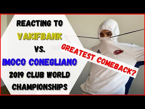 Team USA Libero Reacts to Imoco Conegliano vs. Vakifbank 2019 Club World Championships