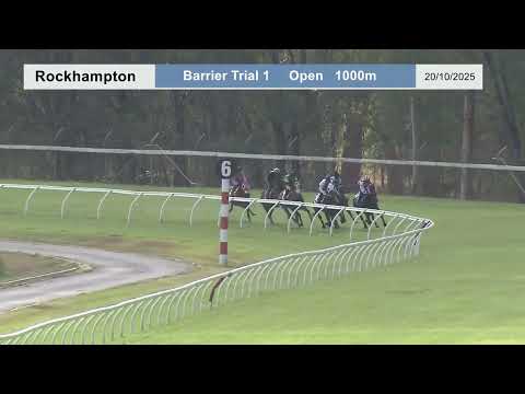 Barrier Trial 1, 20th October 2025