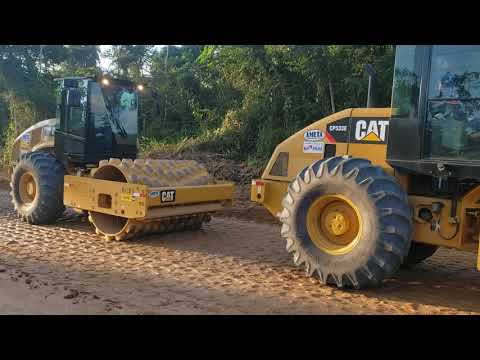 CAT COMPACT CONTROL - Compactação corpo de aterro