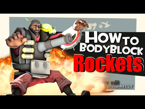 TF2: How to body block rockets [Best Teamwork EVER?] Video