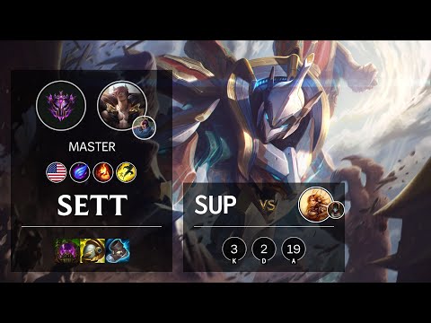 Sett Support vs Leona - NA Master Patch 11.1