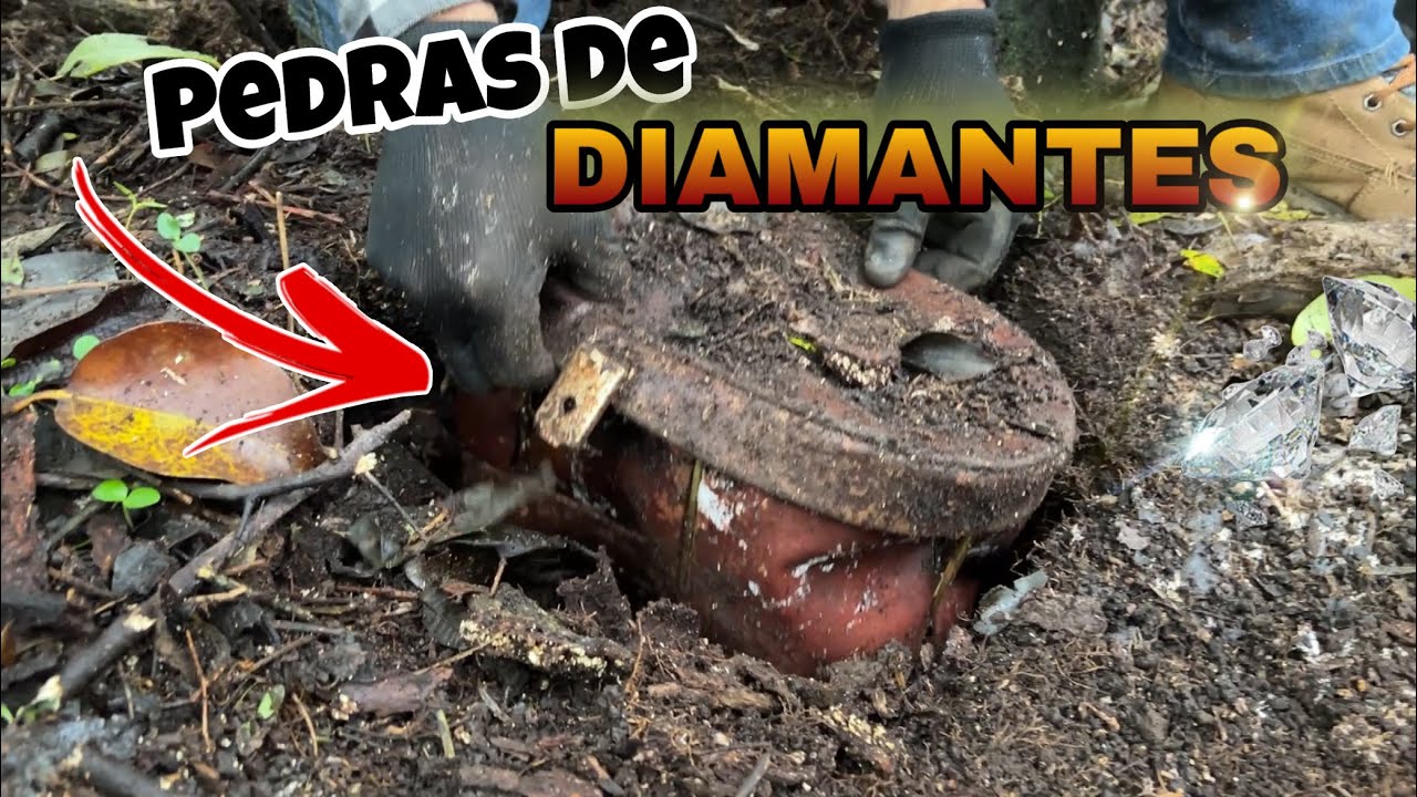 Homem encontra muitos DIAMANTES enterrado em uma Bolsa velha (jack charles)