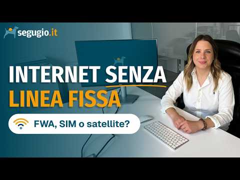è possibile una connessione internet senza linea fissa?
