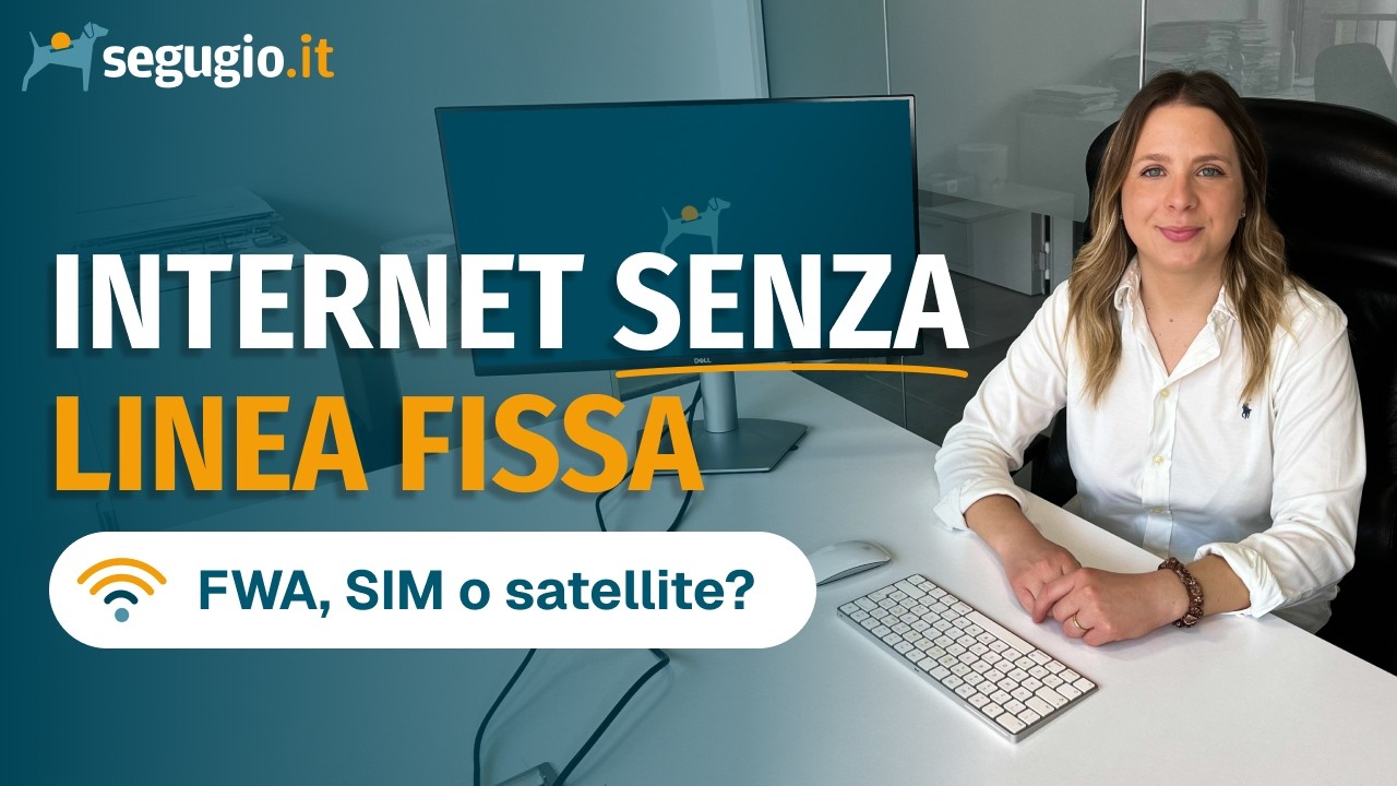 è possibile una connessione internet senza linea fissa?
