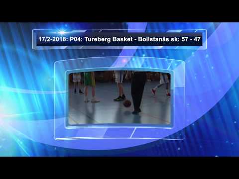 P04 Basket 17/2-2018: Tureberg - Bollstanäs: 57 - 47