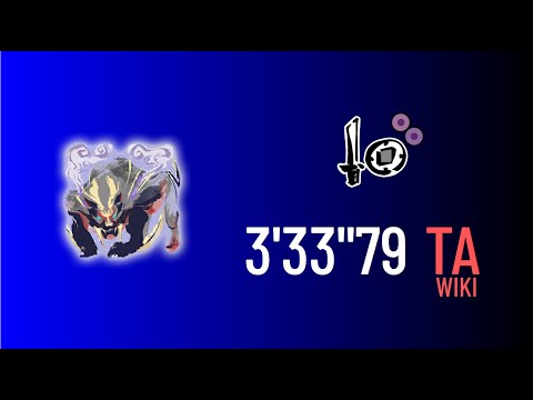 MHRise - High Rank Magnamalo Solo (SnS) - 3'33''79 (TA Wiki Rules)