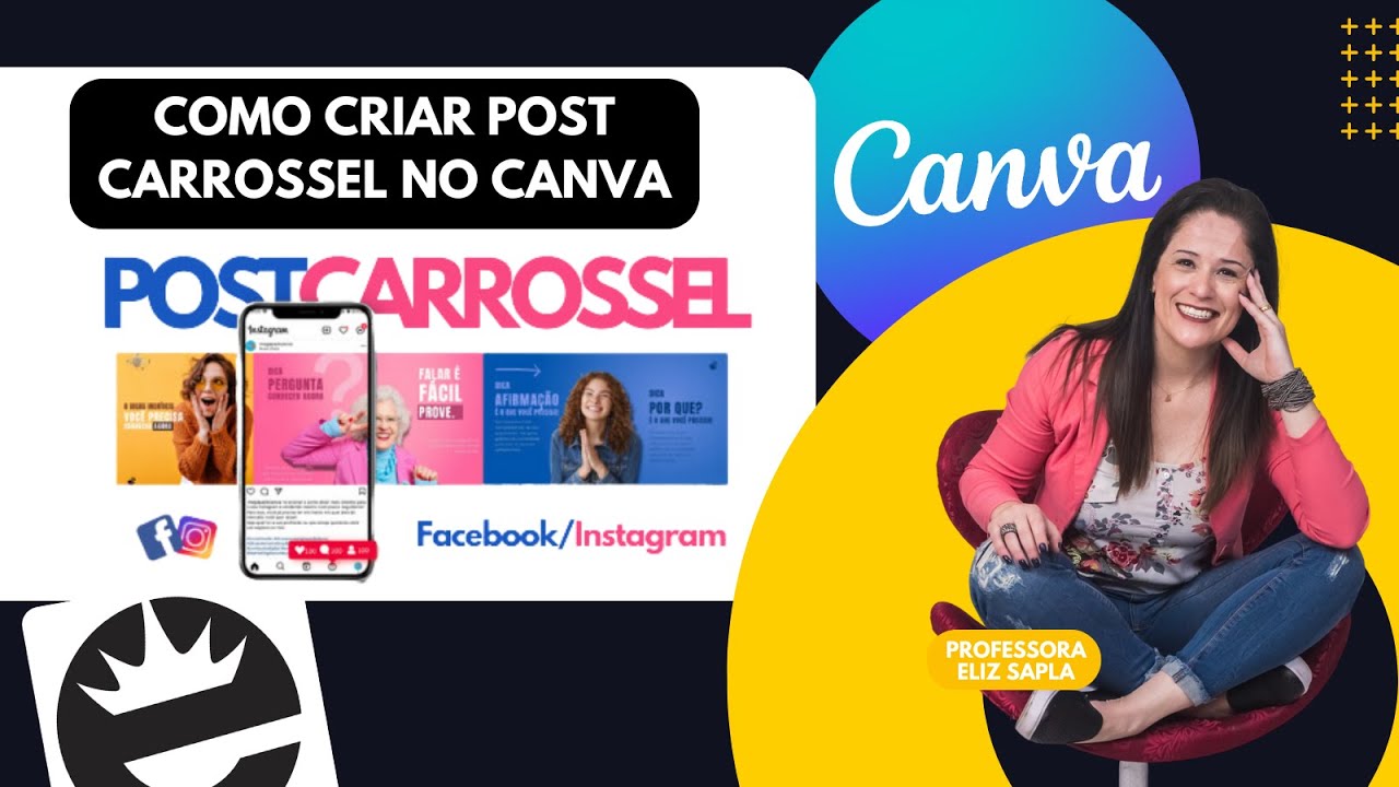 COMO CRIAR POST CARROSSEL SIMPLES NO CANVA