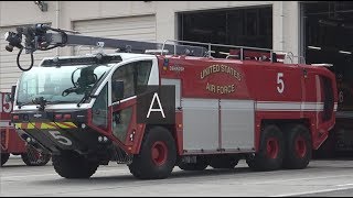 はたらくくるま　子供に大人気！ アメリカ軍 消防車
