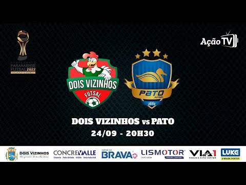 Dois Vizinhos x Pato Futsal - 16ª Rodada - Série Ouro 2022 (24/09)