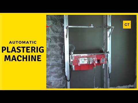 automatic plastering machine